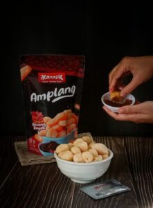Ikanasik Sambal Bawang Dayak (Dayak onion sauce inside)